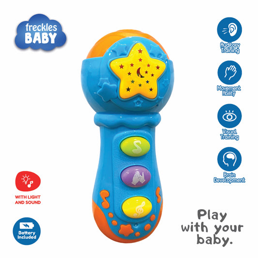 Freckles Baby Smart Toys with Light/Music and Projection