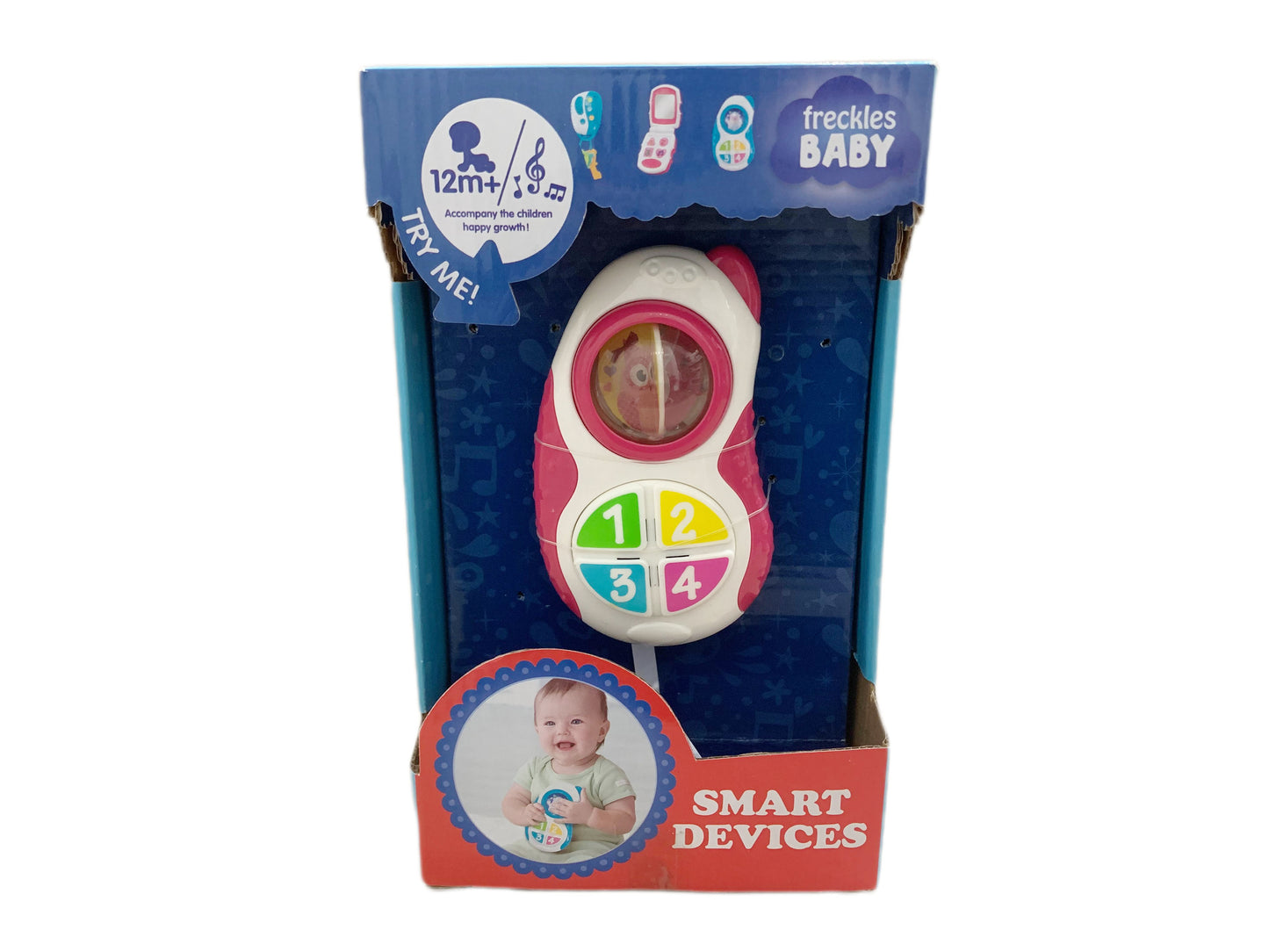 Freckles Baby Smart Toys Devices with Light and Sound