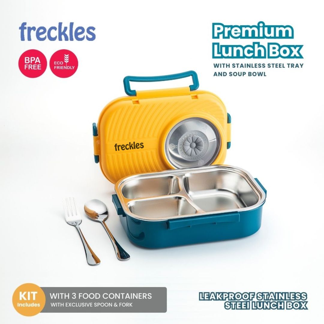 Freckles Stainless Steel Lunch Box