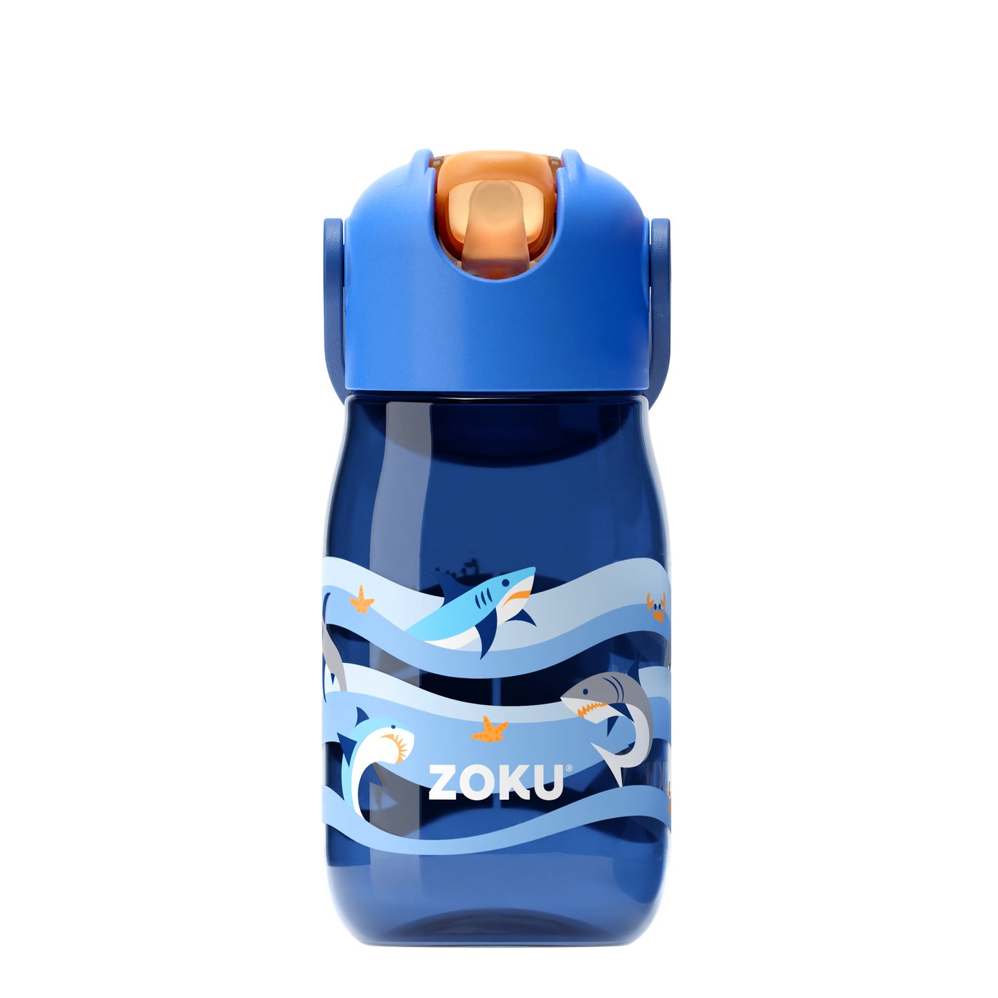 Zoku Kids Flip Straw Bottle - Botol Minum Anak / Botol Minum Sedotan / Botol Minum Anak anti tumpah