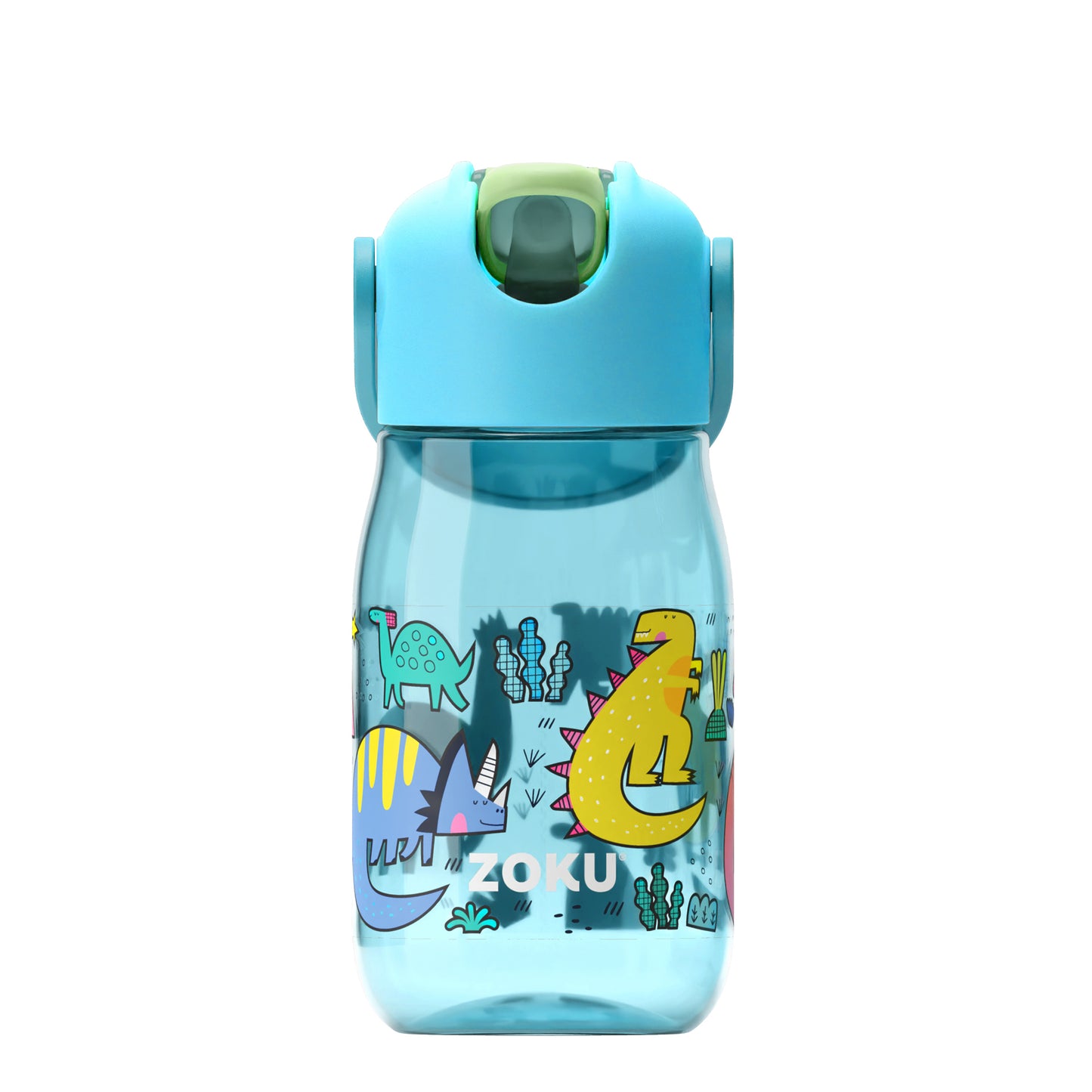 Zoku Kids Flip Straw Bottle - Botol Minum Anak / Botol Minum Sedotan / Botol Minum Anak anti tumpah