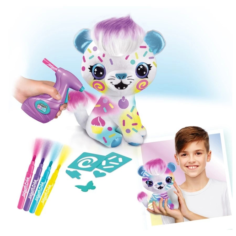 Canal Toys Airbrush Plush Kitty - Mainan Mewarnai Boneka