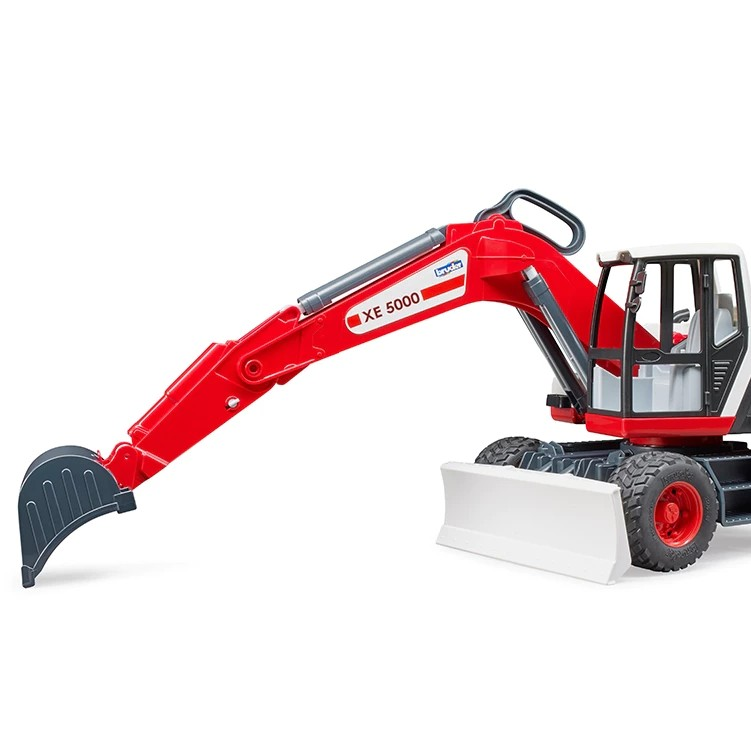 Bruder 3411 Truck Excavator - Mainan Miniatur Truk Konstruksi Alat Berat