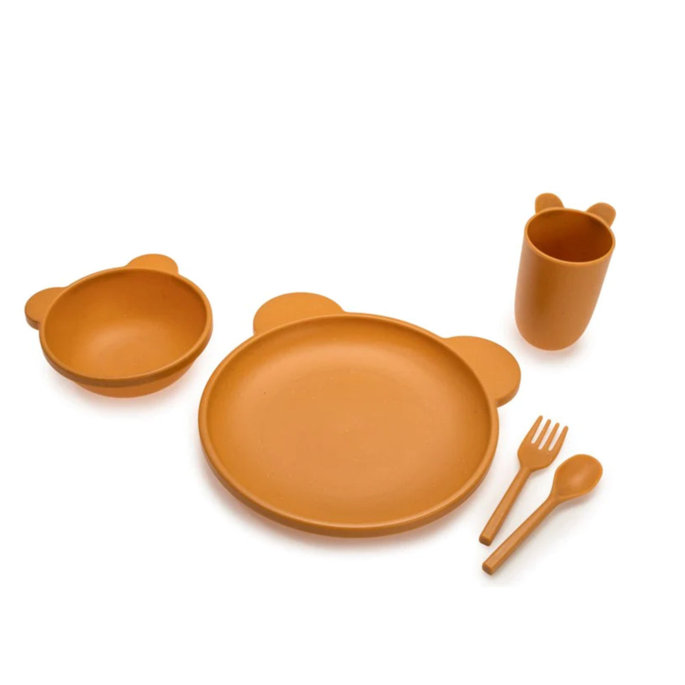 Melii Baby 5 Piece Meal Set Cellulose - peralatan makan anak lengkap
