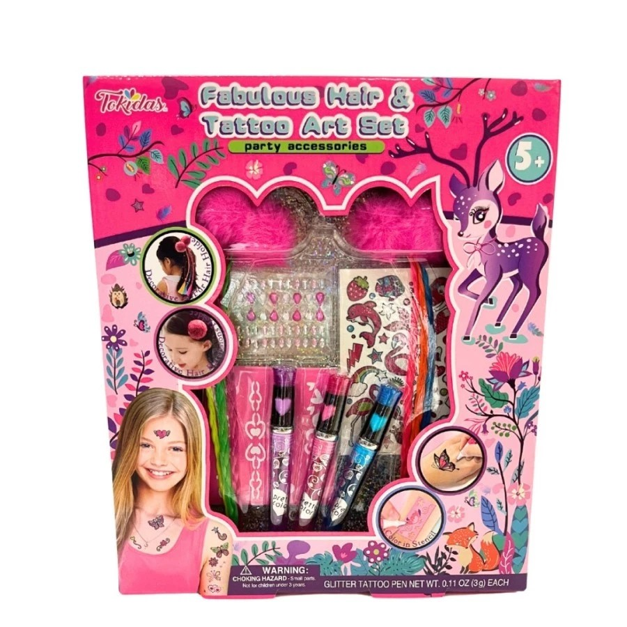 Tokidas Fashion & Grooming Collection - Mainan Kecantikan Anak Perempuan
