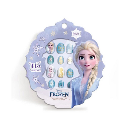 Frozen Series Self-Adhesive Nail Tips (6 Asst) - Stiker Kuku Tempel Anak /Fake Nail Art Anak