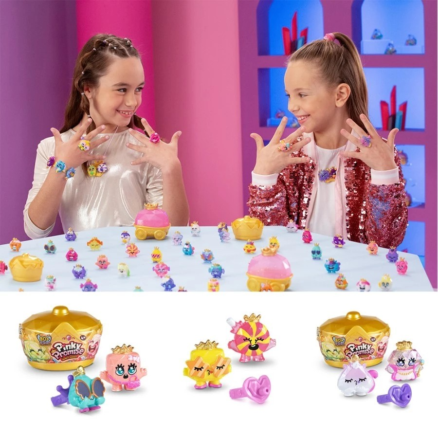 Pinky Promise Surprise Crown - Mainan Kejutan Mahkota & Aksesoris Mini