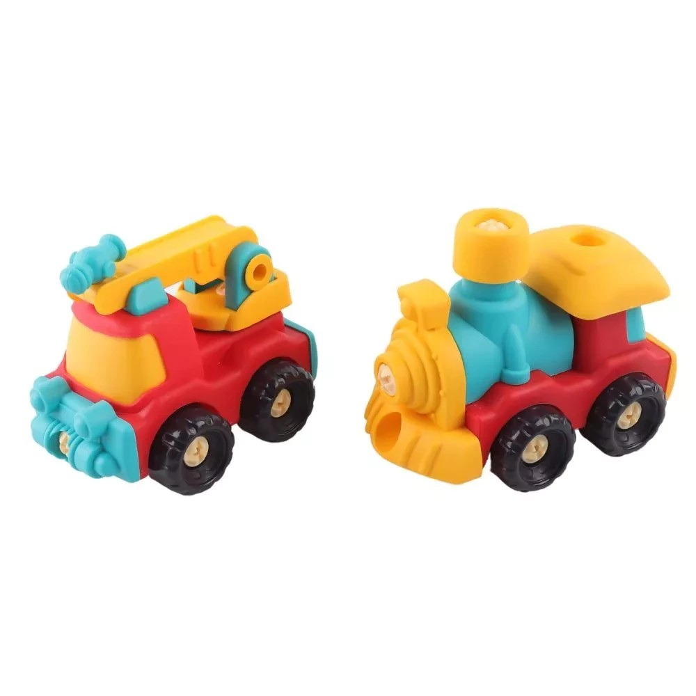 Okiedog DIY Transport Twin Pack - Mainan Edukasi Anak Bongkar Pasang