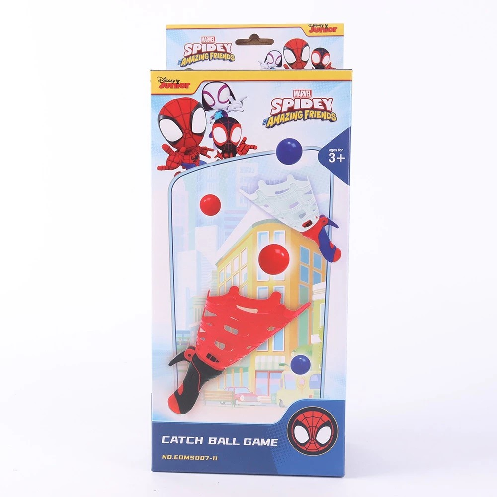 Okiedog Marvel Spiderman Catching and Throwing Ball Set - Mainan Bola Tangkap Anak