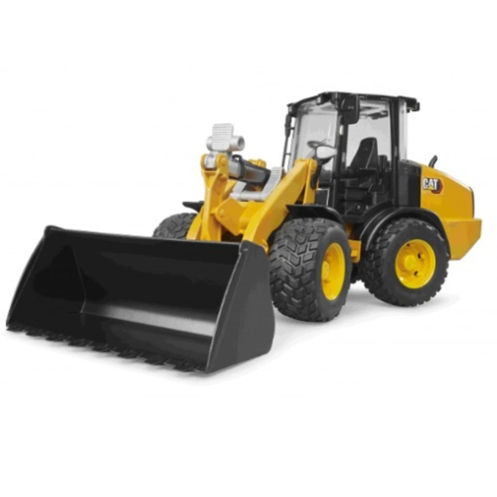 Bruder 2485 CAT Wheel Loader - Mainan Miniatur Truk Bulldozer