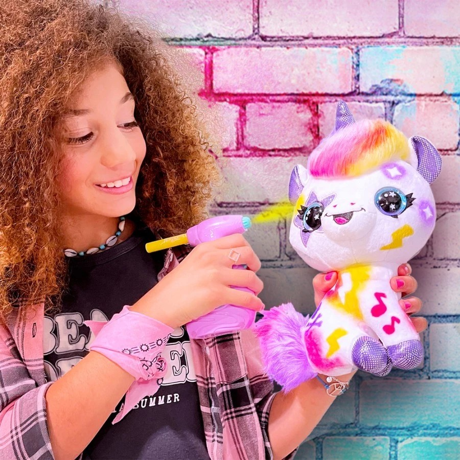 Canal Toys Airbrush Plush Kitty - Mainan Mewarnai Boneka