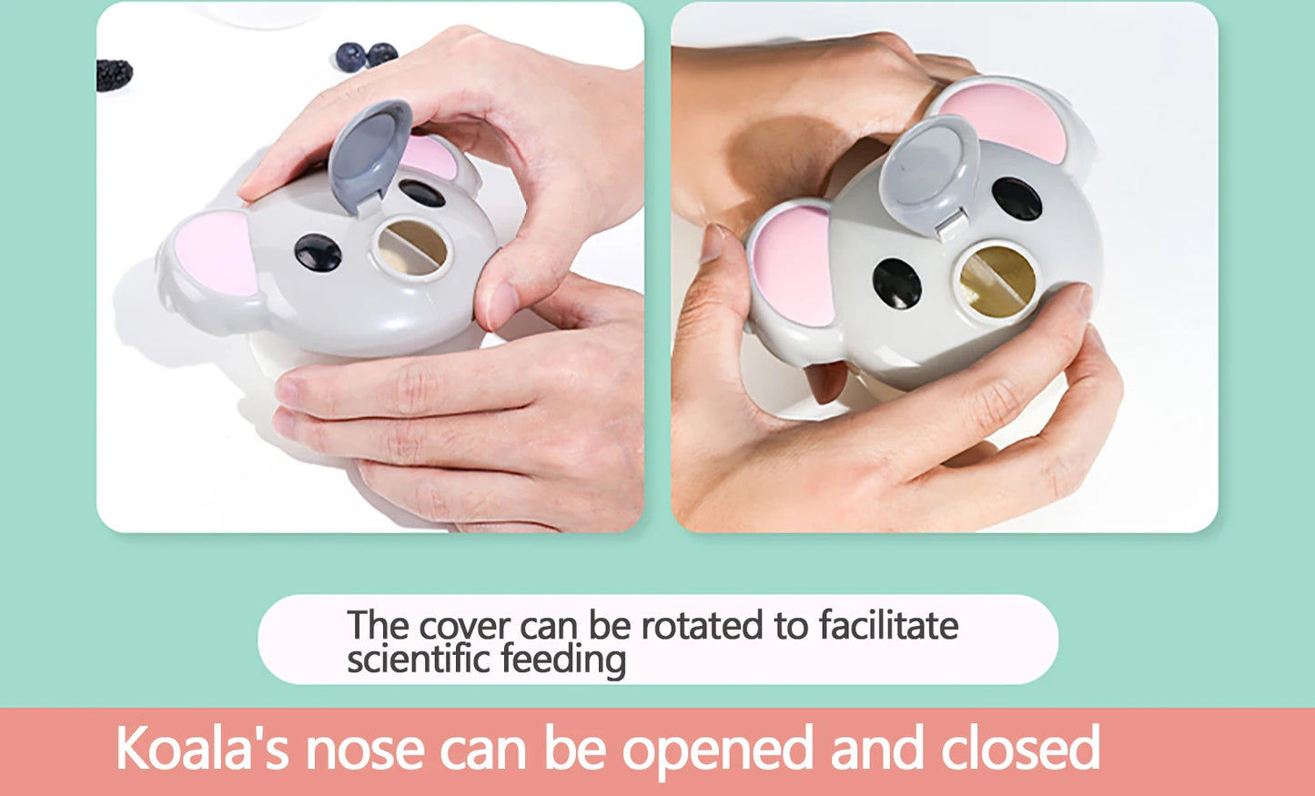 Melii Baby Koala Formula Dispenser tempat camilan anak
