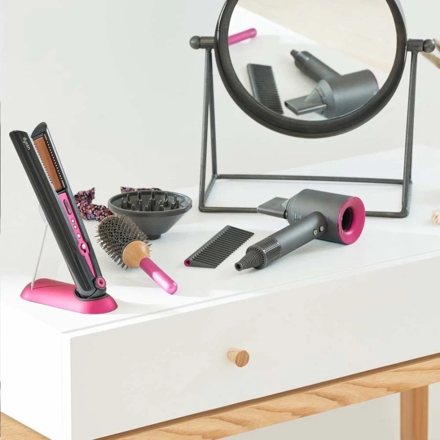 Dyson Supersonic & Corrale Deluxe Styling Set - Mainan Salon Hairdryer & Catok Anak Perempuan