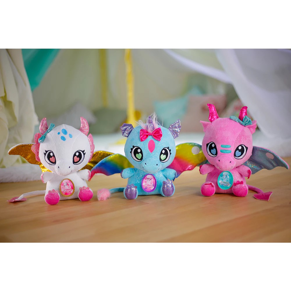 Crackin Eggs Baby Gemmy Winged Buddies Lucky Dragon Magic Egg XL - Mainan Telur Boneka Original