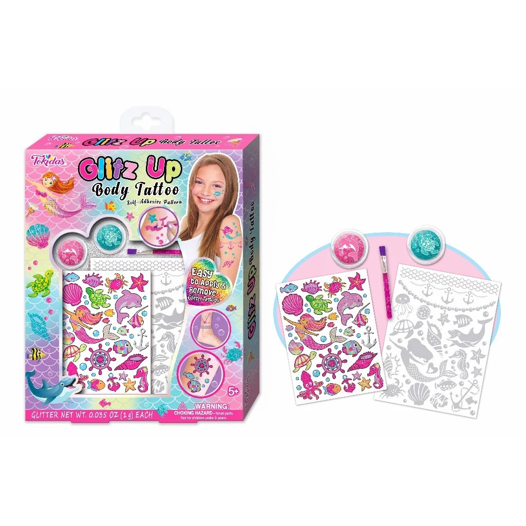 Tokidas Body Art Collection - Set Tato Mainan Aksesoris Anak
