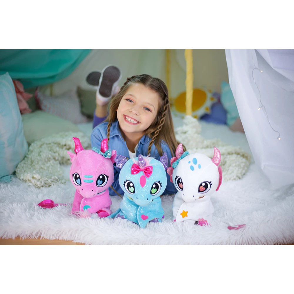Crackin Eggs Baby Gemmy Winged Buddies Lucky Dragon Magic Egg XL - Mainan Telur Boneka Original