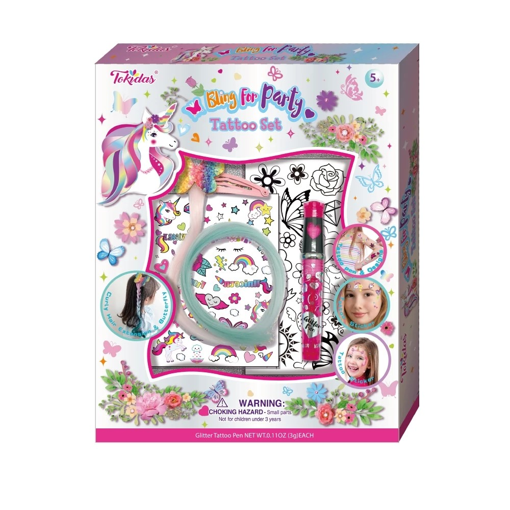 Tokidas Body Art Collection - Set Tato Mainan Aksesoris Anak