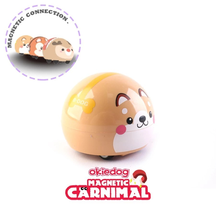 Okiedog Magnetic Carnimal - Mainan Magnet Edukasi Anak