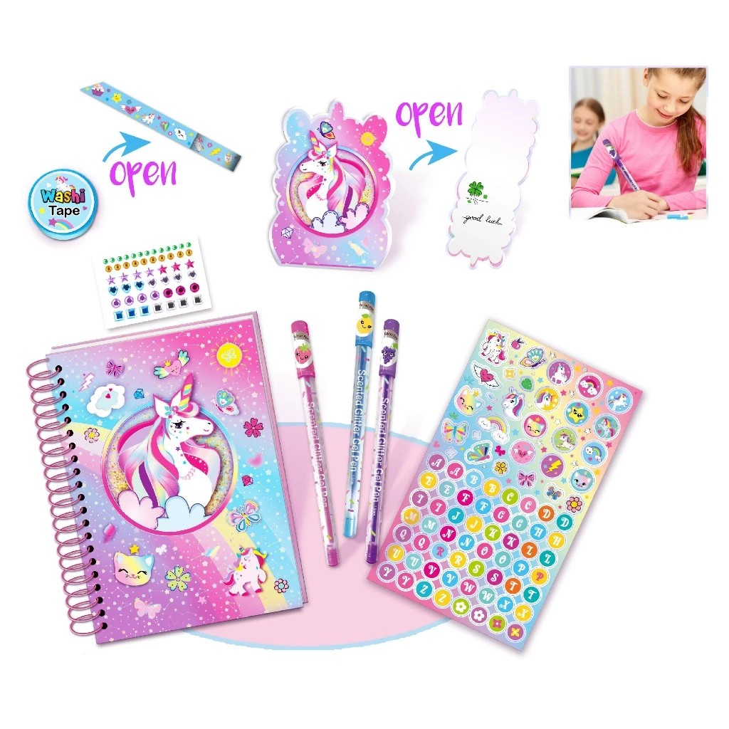 Tokidas Cute Notebook Journal Set (Big Size) - Buku Catatan Aesthetic Diary/Buku Tulis Sekolah Anak