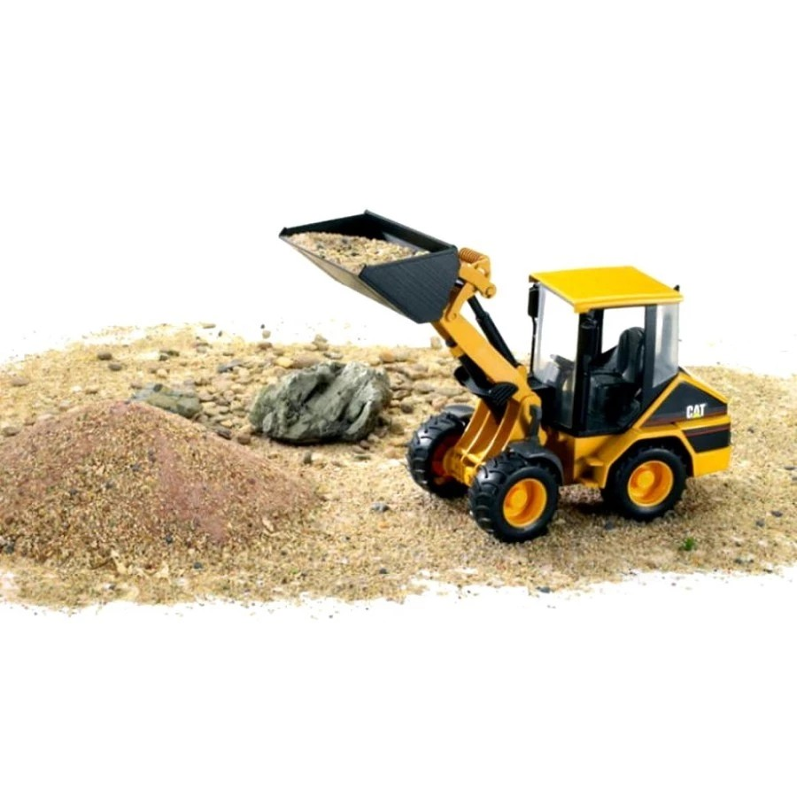 Bruder 2441 CAT Wheel Loader - Mainan Miniatur Truk Konstruksi Alat Berat