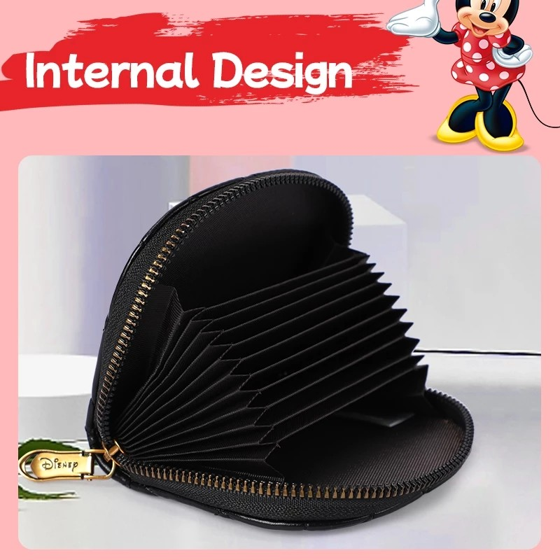 Mesuca Minnie Quilted Coin Purse - Dompet Koin Disney Premium
