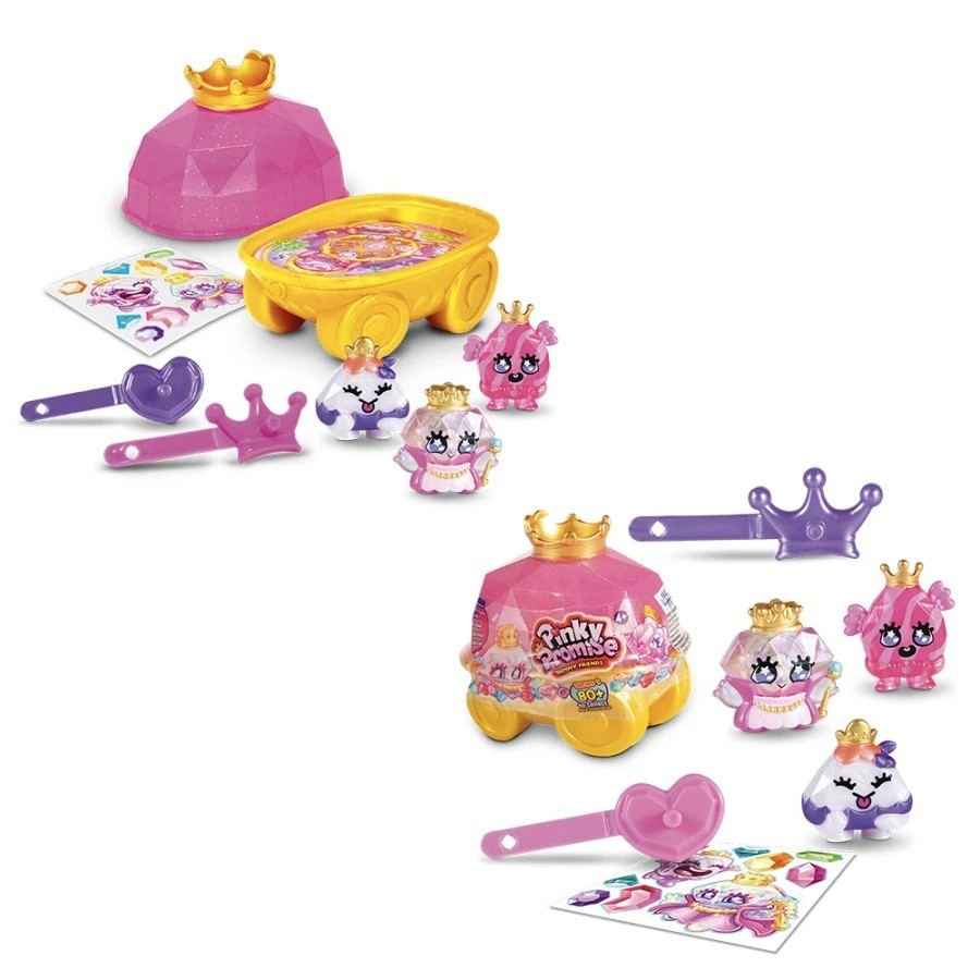 Pinky Promise Surprise Royal Carriage Season 1 - Mainan Kejutan Mahkota Kerajaan & Aksesoris