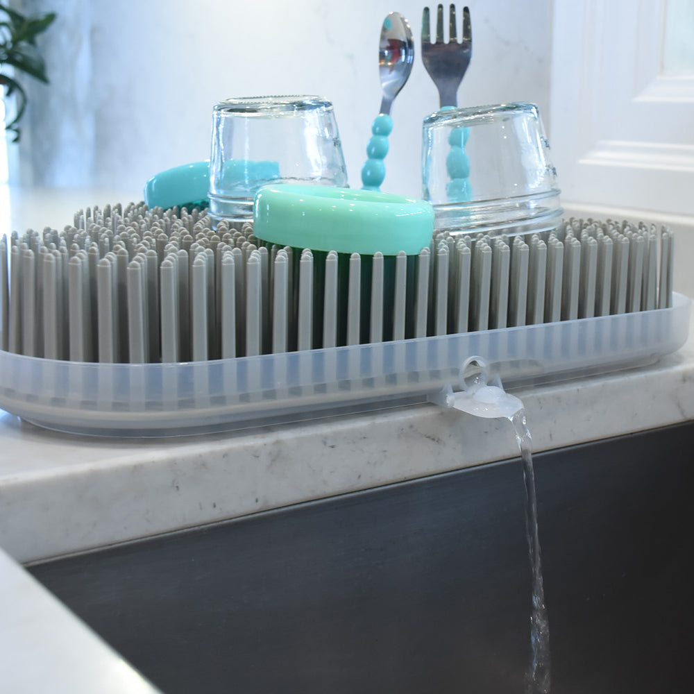 Melii Baby Cloud Drying Rack and Drainboard - Rak pengering peralatan makan