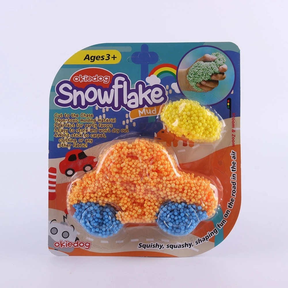 Okiedog Snowflake Mud with Eye - Slime Mainan Edukasi & Sensorik Anak