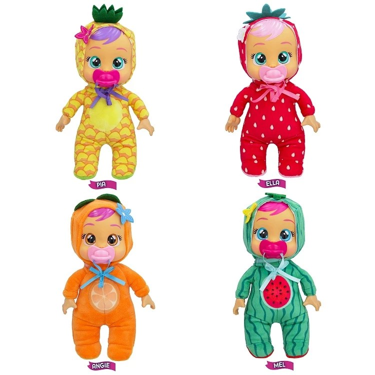 Cry Babies Tiny Cuddles Tutti Frutti - Mainan Boneka Bayi Bisa Nangis
