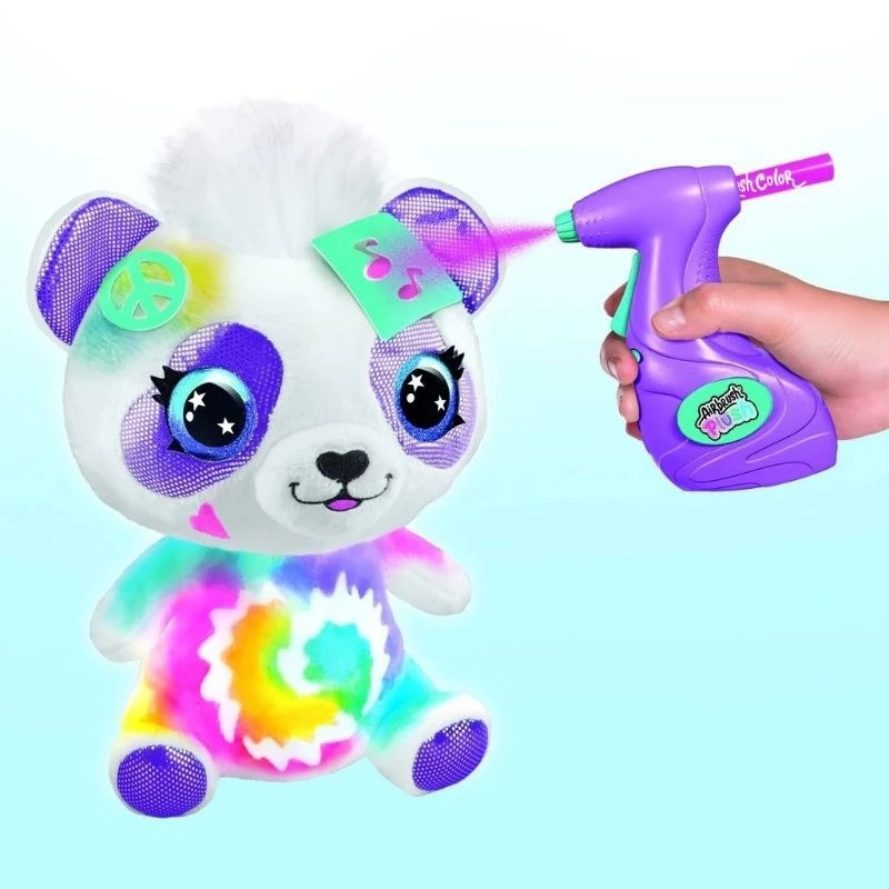 Canal Toys Airbrush Plush Panda - Mainan Edukasi Anak Mewarnai Boneka Panda