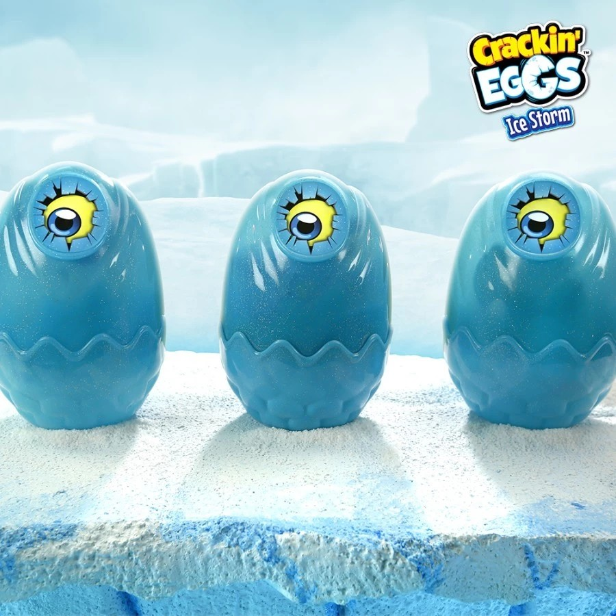 Crackin Eggs Dino Ice - Mainan Telur Boneka Karakter Dinosaurus