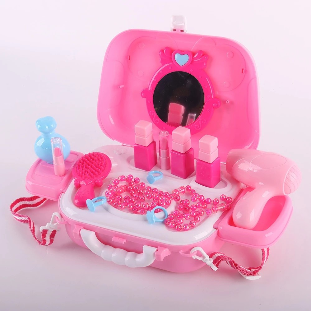 Okiedog Disney Make Up Toy Hand Carry Box - Mainan Tas Make Up Anak
