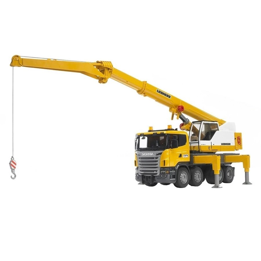 Bruder 3571 Scania Super 560R Liebherr Crane Truck with Light & Sound