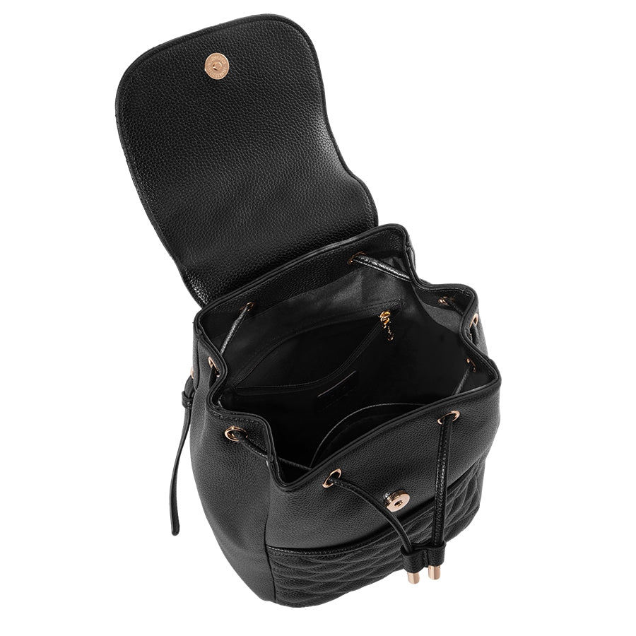 Mesuca Disney Backpac Mickey Black Pattern - Tas Ransel Disney Wanita