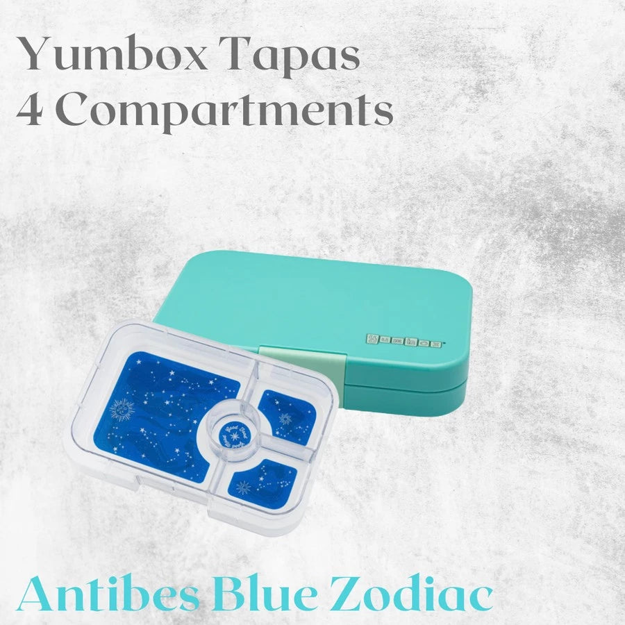Yumbox Tapas 4C - Tempat Bekal Makan Anak Premium Anti Tumpah BPA FREE