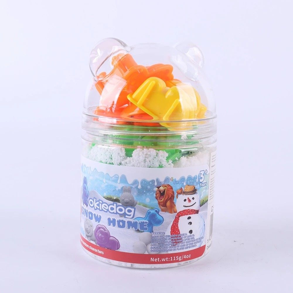 Okiedog Snow Home - Mainan Slime Seperti Salju