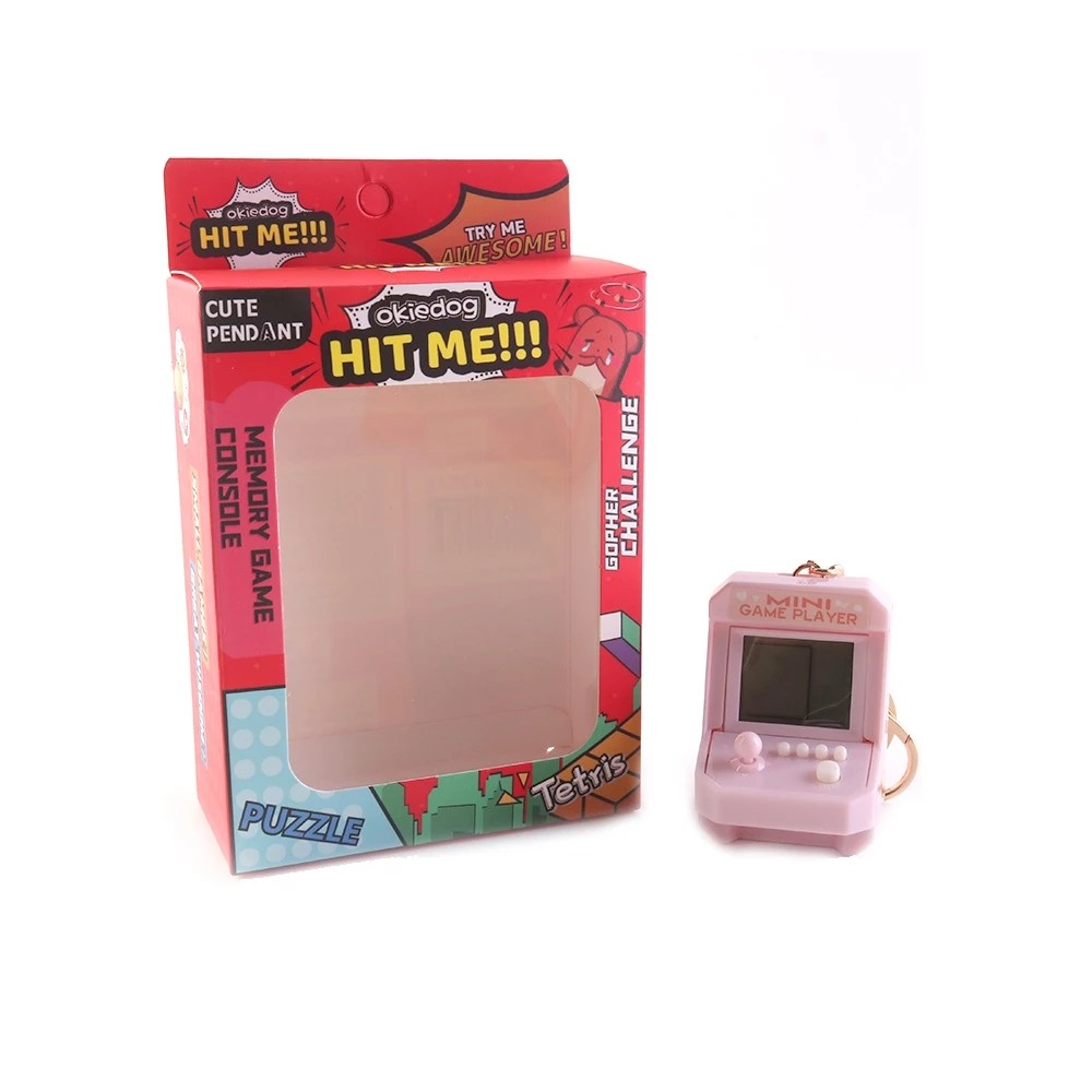 Okiedog Hit Me!!! Mini Arcade Edition (Assorted Color) Fidget Toys with Light and Sound - mainan sensori dan kreativitas anak