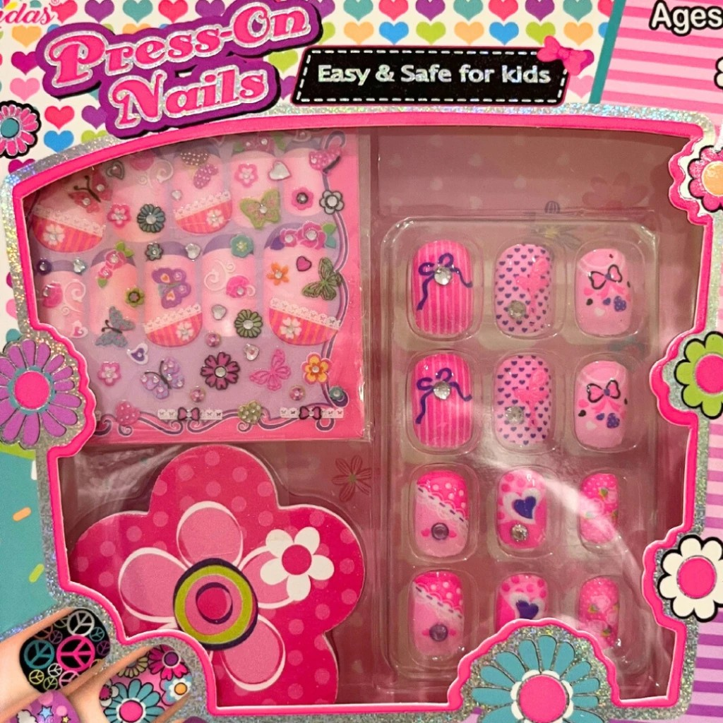 Tokidas Nail Art Collection - Mainan Aksesoris Kuku Palsu Anak