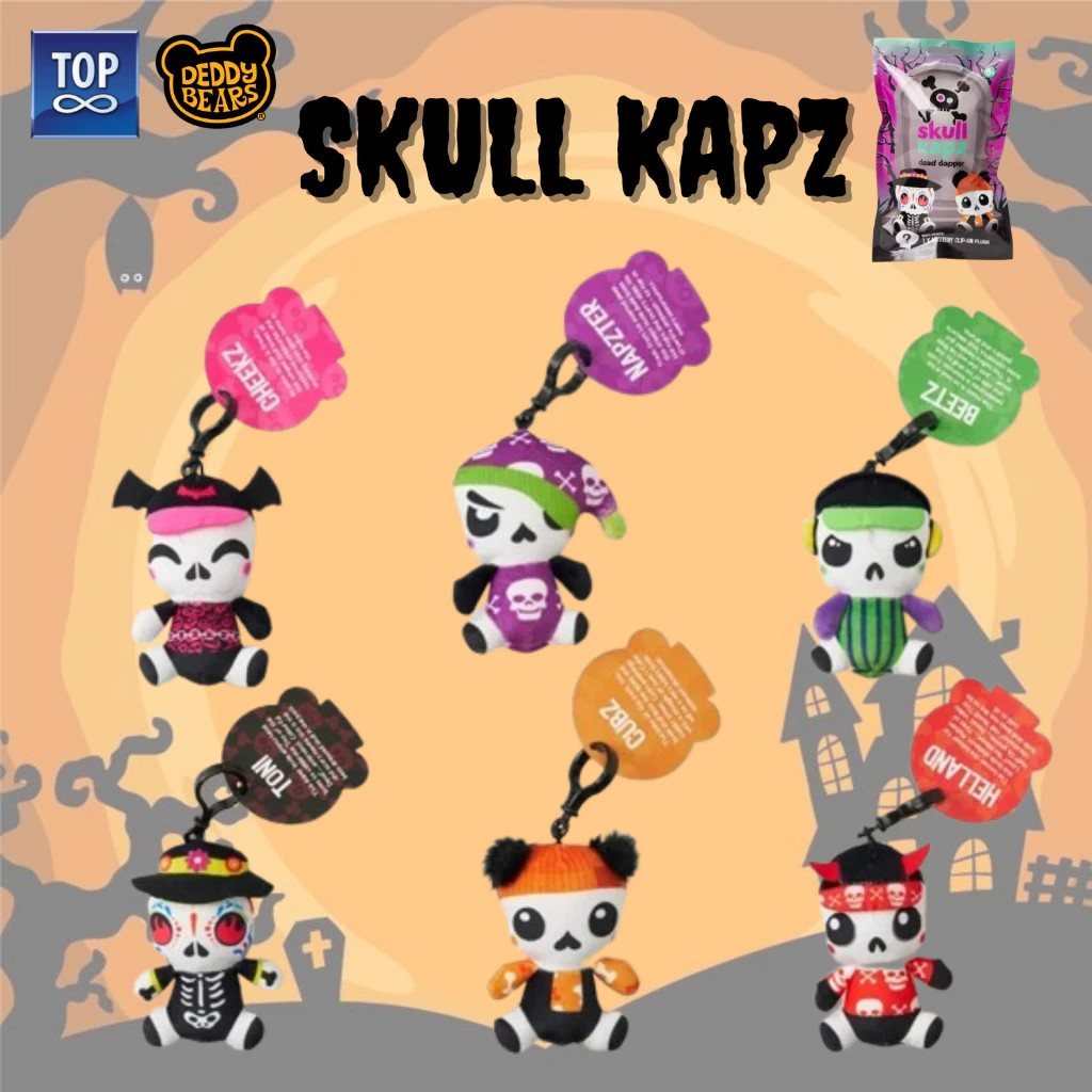 Deddy Bears Mini Plush Clip-On Mystery BlindBags w/ Roblox Digital Item - Gantungan Boneka Misterius