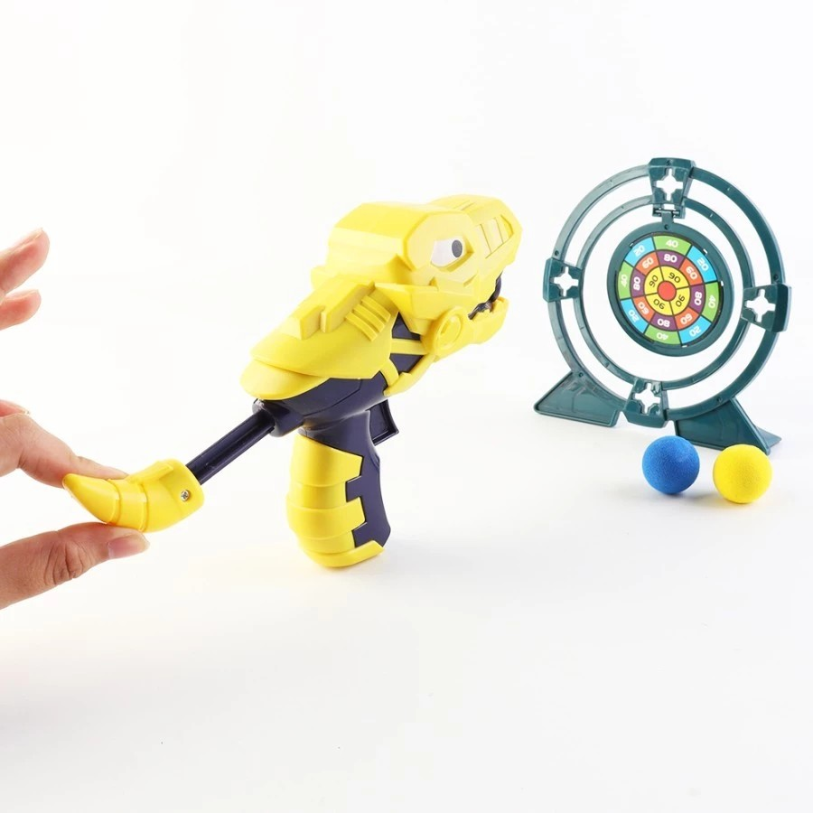 Okiedog Dino Soft Bullet Gun - Mainan Tembakan Anak Karakter Dinosaurus
