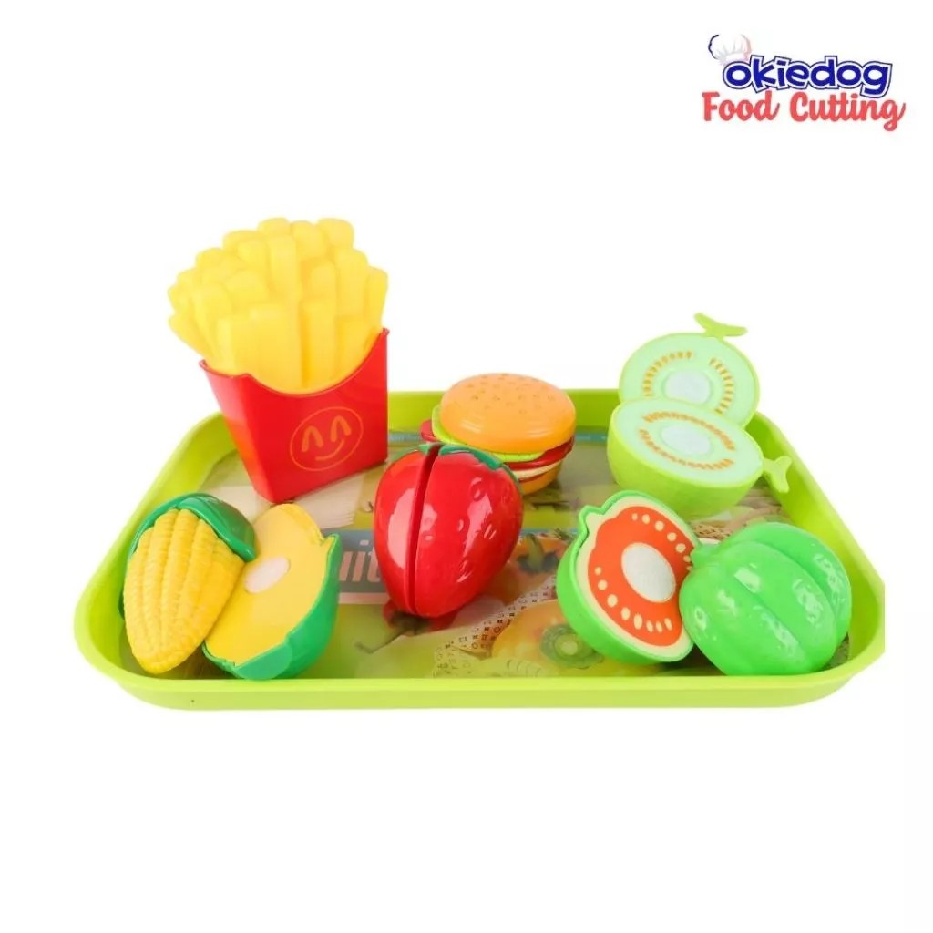 Okiedog Food Cutting - Mainan Buah & Sayur Potong Anak Perempuan