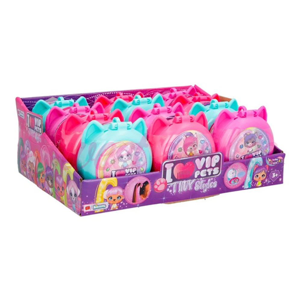 VIP Pets Tiny Style S2 - Mainan Surprise & Koleksi Hewan Peliharaan Mini