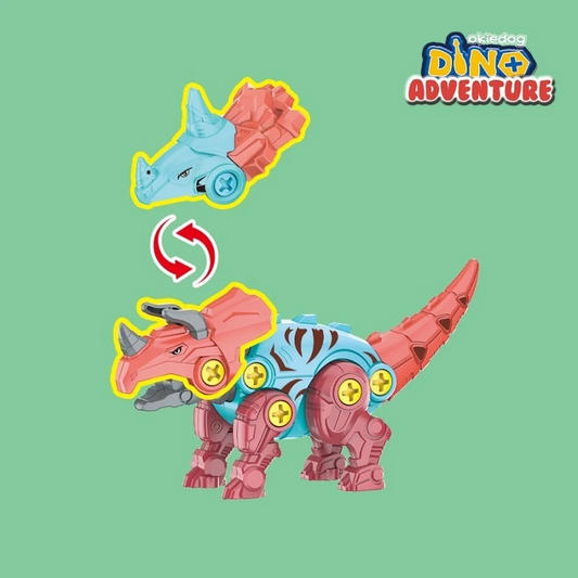 Okiedog DIY Dino Adventure - Mainan Bongkar Pasang Anak