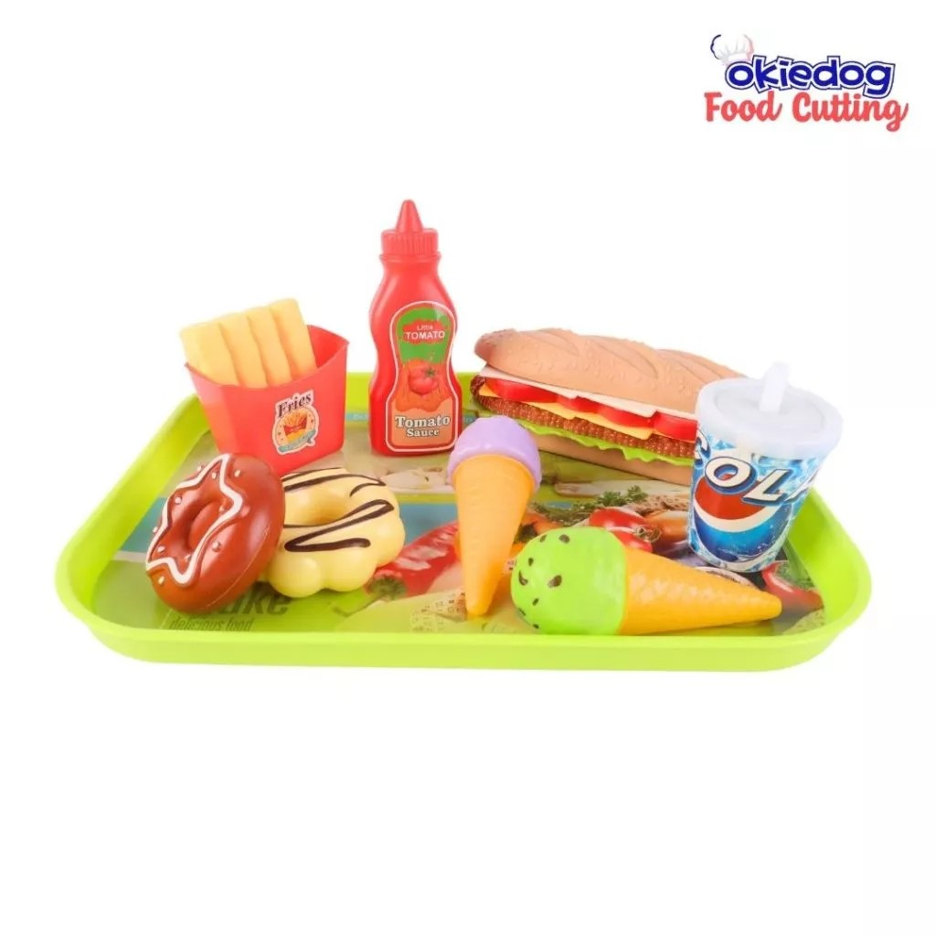 Okiedog Food Cutting - Mainan Buah & Sayur Potong Anak Perempuan