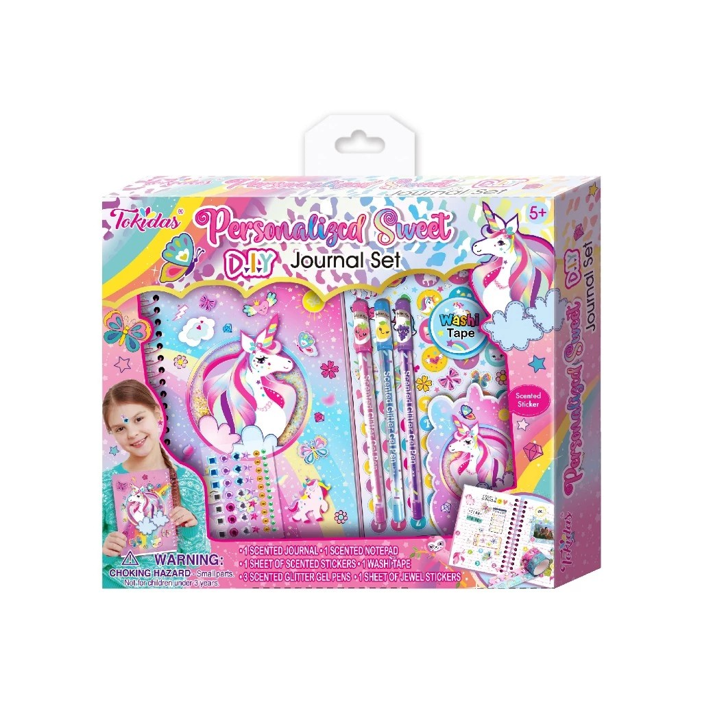 Tokidas Cute Notebook Journal Set (Big Size) - Buku Catatan Aesthetic Diary/Buku Tulis Sekolah Anak