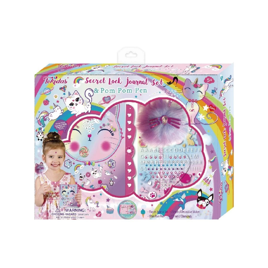 Tokidas Cute Notebook Journal Set (Big Size) - Buku Catatan Aesthetic Diary/Buku Tulis Sekolah Anak