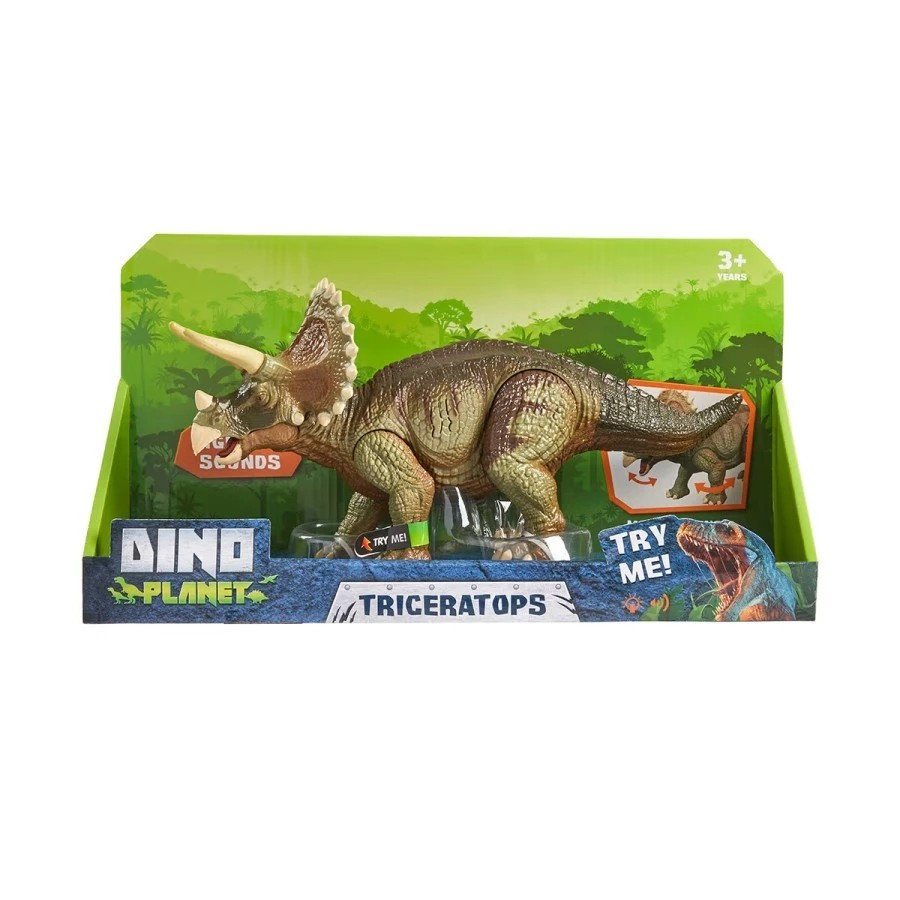 Dinosaur Planet Light & Sounds 37cm - Mainan Dinosaurus dengan Efek Lampu & Suara