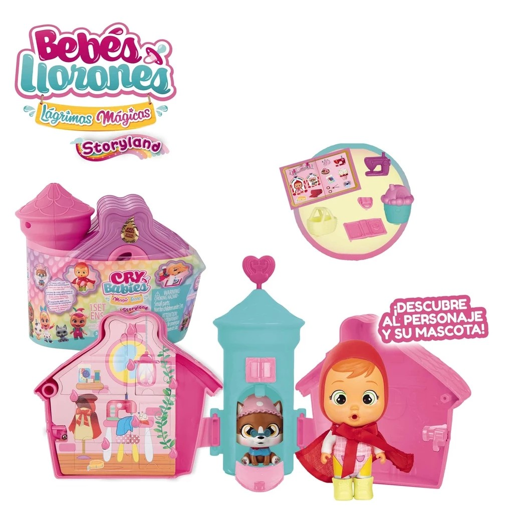 Cry Babies Magic Tears Series Storyland Surprise Toys - Mainan Boneka Bayi Bisa Nangis