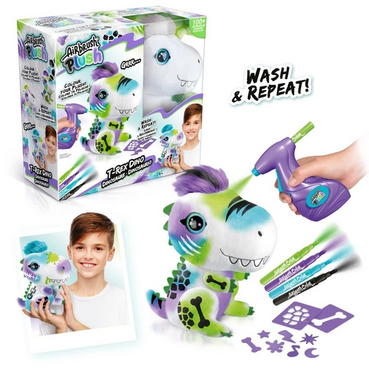 Canal Toys Airbrush Plush Dino - Mainan Mewarnai Boneka