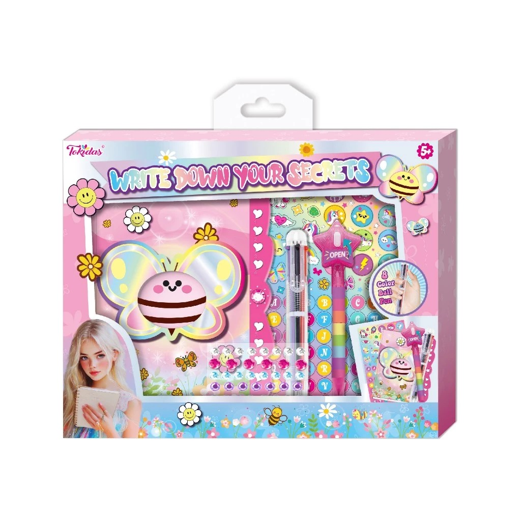 Tokidas Notebook Secret Journal Set (Medium Size) - Buku Catatan Aesthetic Diary/Buku Tulis Sekolah Anak